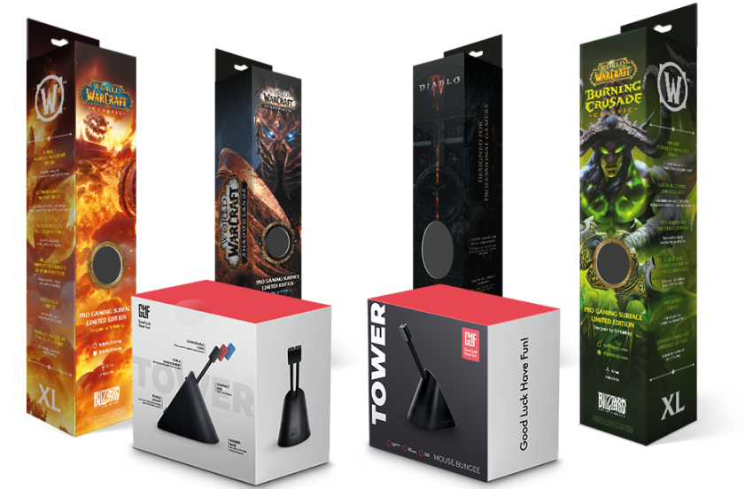 individual boxes