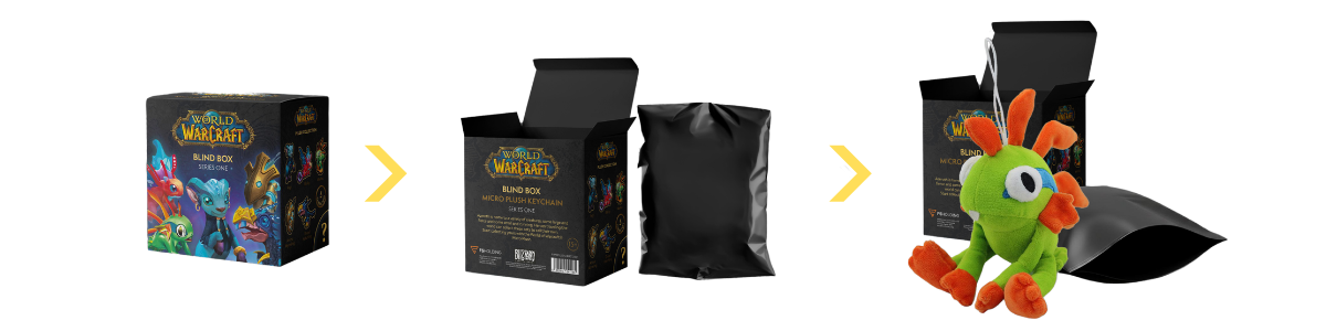 World of Warcraft Blind Box Plush Hanger Collection Series One 12.5 cm