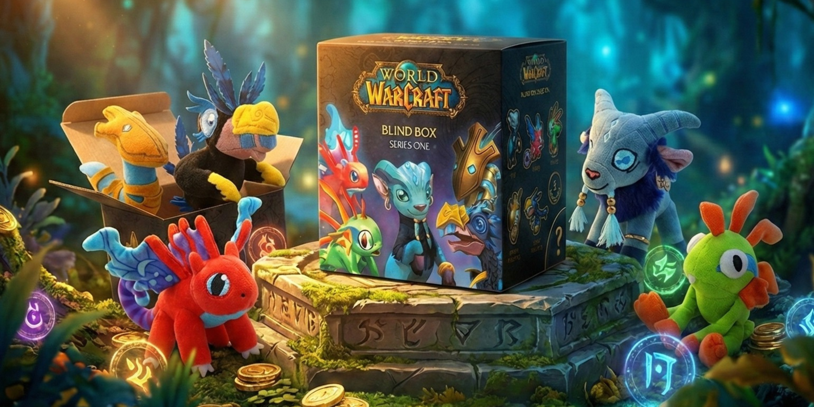 World of Warcraft Blind Box Plush Hanger Collection Series One 12.5 cm